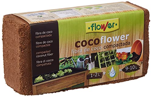 Substrato  Fibra de Coco 100%  de 9 litros, Ideal para Enraizar y Germinar