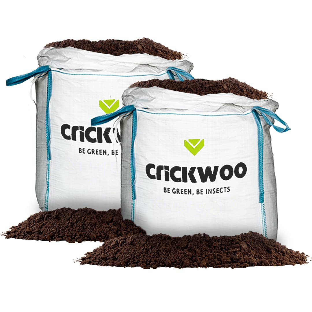 Crickwoo - Sustrato Turba Enriquecido con Humus de Lombriz. Saca Big-Bag 1m3-1000L (40% Humus de Lombriz y 60% Turba del Báltico)