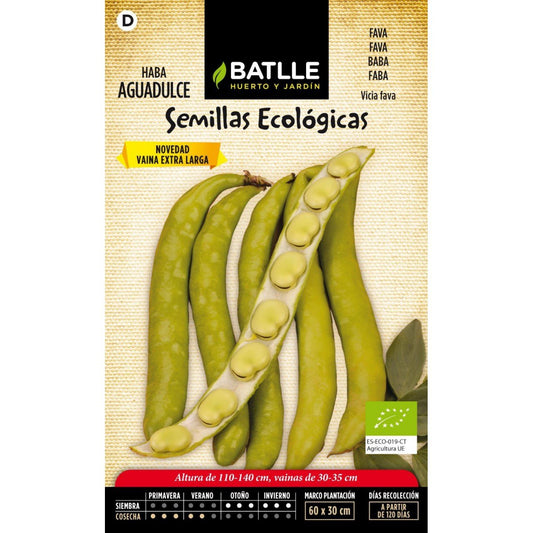 Semillas Batlle Haba Aguadulce Selc. ACUALONGA - ECO